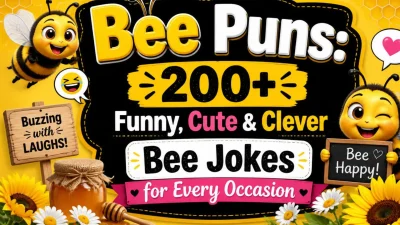 Funny and cute bee puns for every occasion