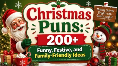200+ funny Christmas puns for festive holiday fun